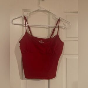 Hollister Scarlet Lace Cami